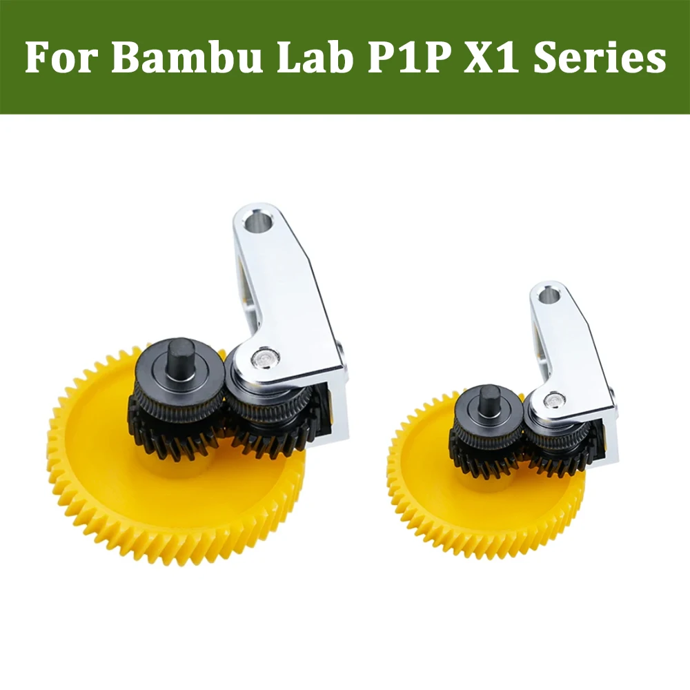

Обновленная шестерня экструдера для экструдера Bambu Lab P1P X1, сборка из закаленной стали для Bambulab P1S P1P X1 X1C, аксессуары для 3D-принтеров