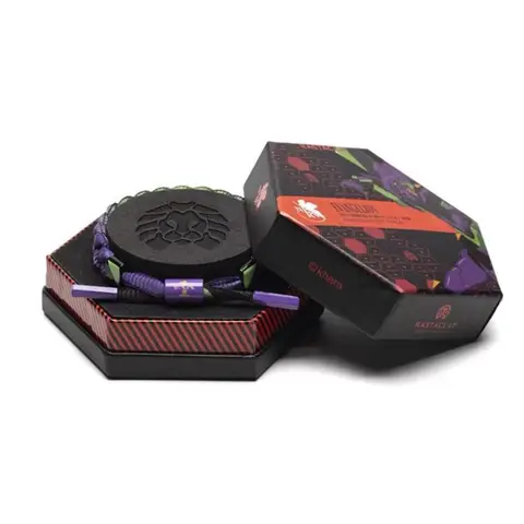 EVANGELION Mech Hand Rope, Cartoon Anime Joint Bracelet, Tecelagem Presente para Estudante, Menino e Menina, Edição Limitada, Acessórios, EVA-01