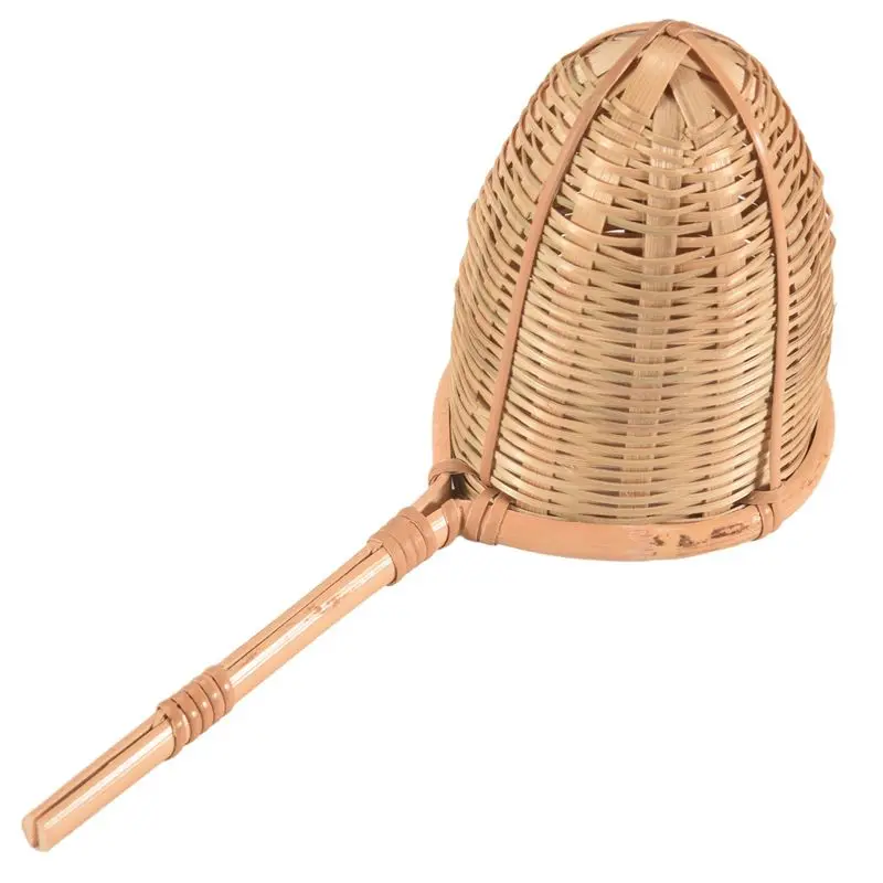 AEE4-Nature Bamboo Tea Strainer Filter Colander Infuser Handmade Weave Crafts Novelty Tea Tool Kung Fu Tea Gadgets Gift