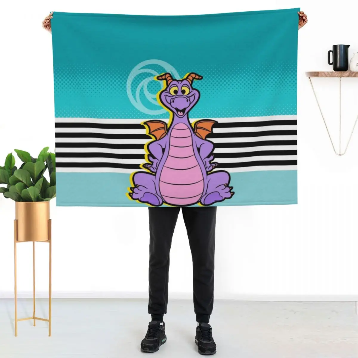 Bold Figment Throw Blanket christmas decoration Flannel Fabric Kid'S Baby Nap Softest Blankets