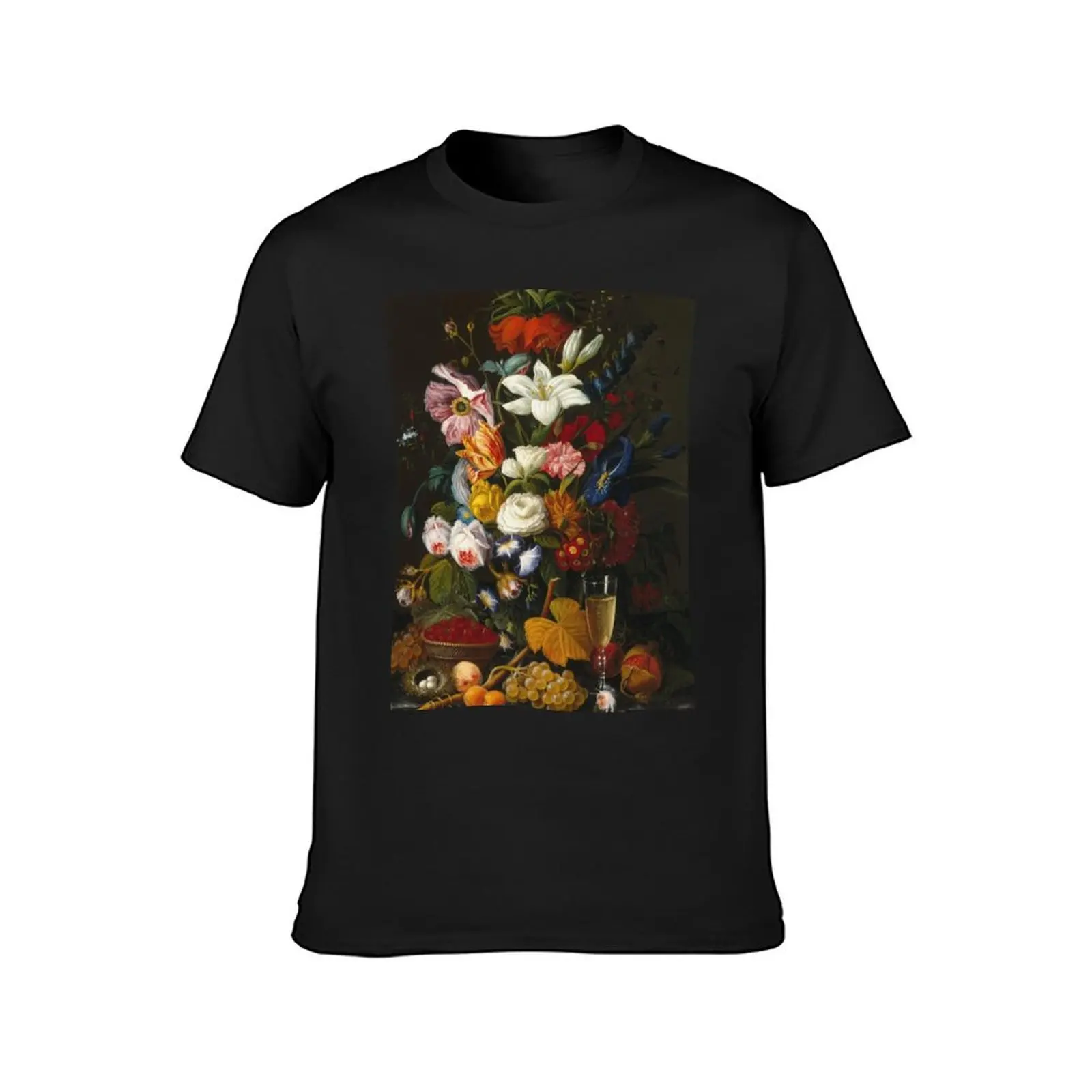 Severin Roesen - Victorian Bouquet T-Shirt hippie clothes shirts graphic customs essential t shirt compression shirt men