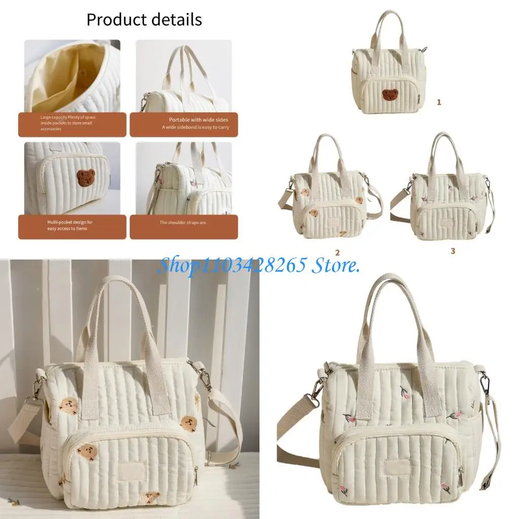 

Модная и функциональная сумка для подгузников, органайзер для подгузников, портативная дорожная сумка на каждый день G2TE