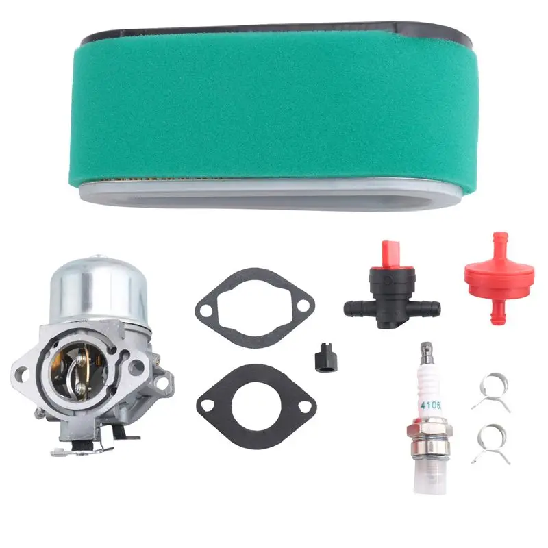 B84B-699831 Carburetor With Air Filter Kit For Briggs & Stratton 283702 283707 284702 Lawn Mower Engines