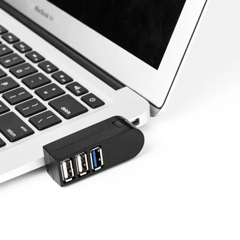 Wireless 3 in 1 USB 3.0 Hub For Laptop Adapter PC Computer USB Charge Hub Notebook Splitter Extension Dell HP Accessories