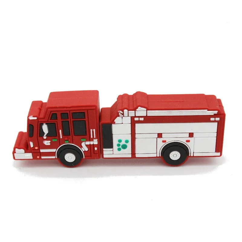 Creative Cartoon Pen Drive 128GB Tank Flash Drive 64GB Fire Hydrant Memory Stick 32GB Fire Protection USB Drive 16GB 8GB 4GB - view 3