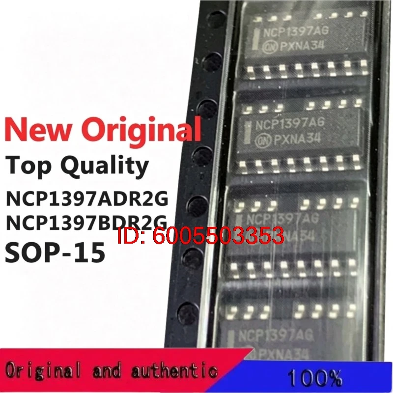 (5 Pieces) NCP1397AG NCP1397BG NCP1397ADR2G NCP1397BDR2G SOP-15 New Original
