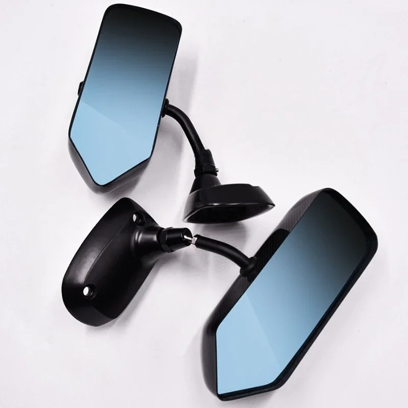 Car modified real carbon fiber bullet rearview mirror, general-purpose rearview mirror, racing competition