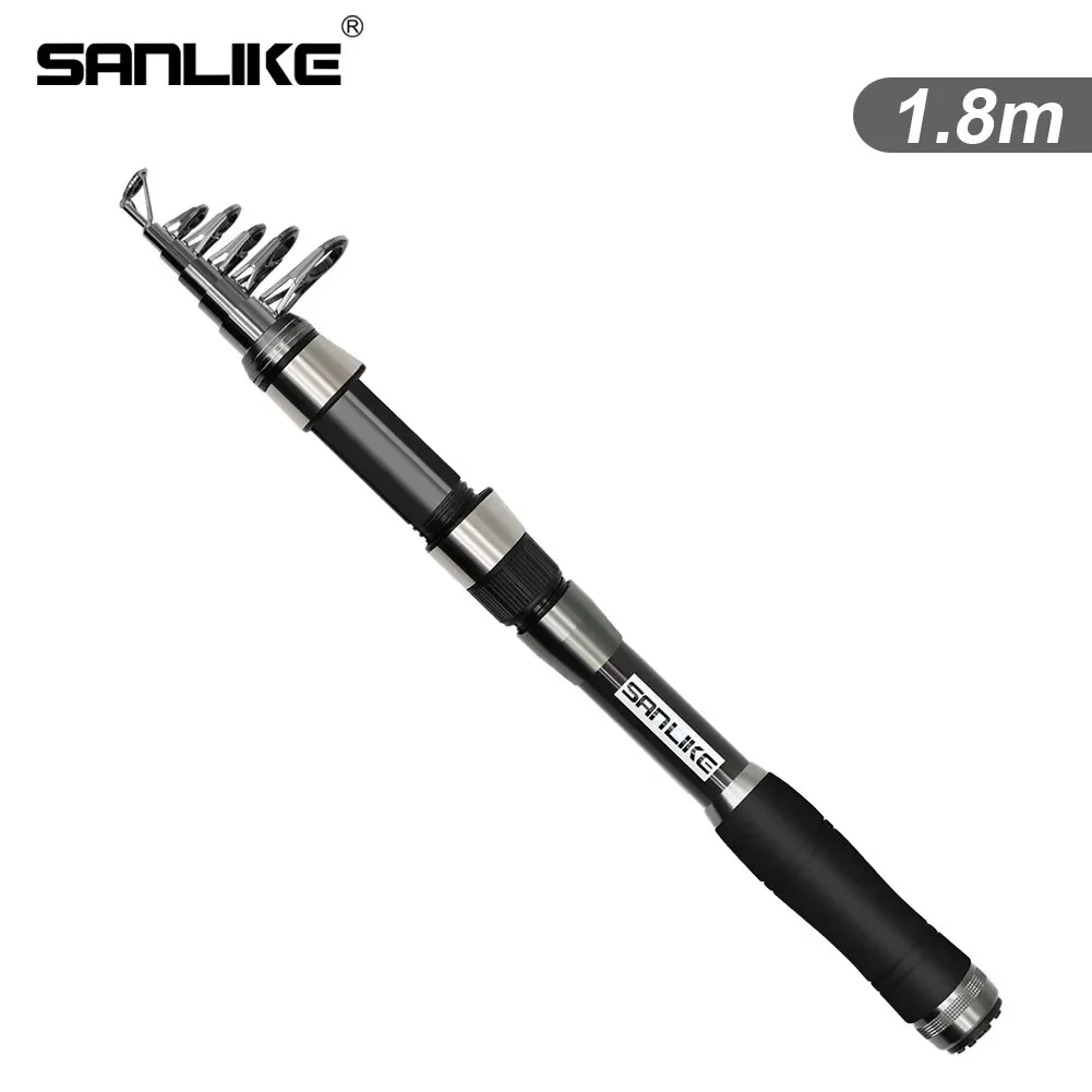 

SANLIKE 1.8-3m Casting Fishing Rods Fishing Rods Sea Fishing Carbon Telescopic Ultralight Portable Wobbler Bait Fishing Rods