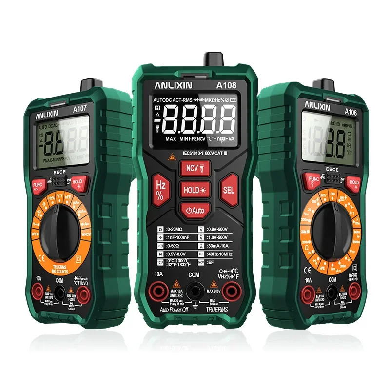 Intelligent anti-burning fully automatic high-precision universal meter electrician maintenance digital home check breakpoint
