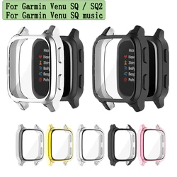 TPU Cover Case For Garmin venu SQ/SQ2/Venu SQ music Bumper Accessories Protector Full Coverage Soft TPU Screen Protection Suppli