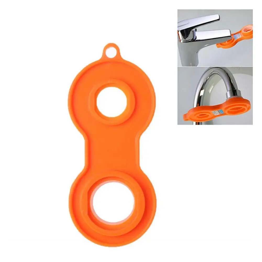 1Pc Water Outlet Universal Wrench Faucet Bubbler Wrench Disassembly Cleaning Tool Four Side Available Bubbler Wrench Tool