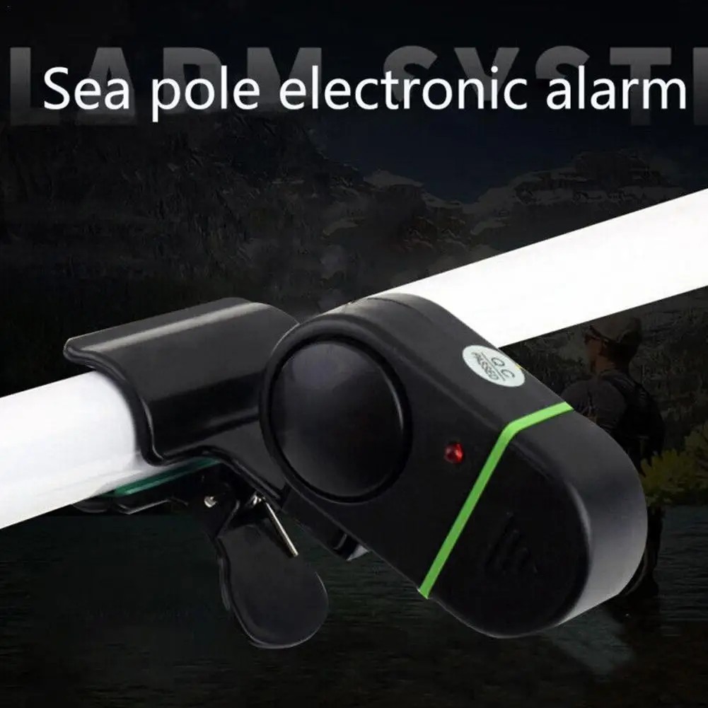 1PCS Electric Fishing Rod Alarm Sound Alert Fishing Bell Indicator Fish Bite Alarm Fishing Bell Accessories