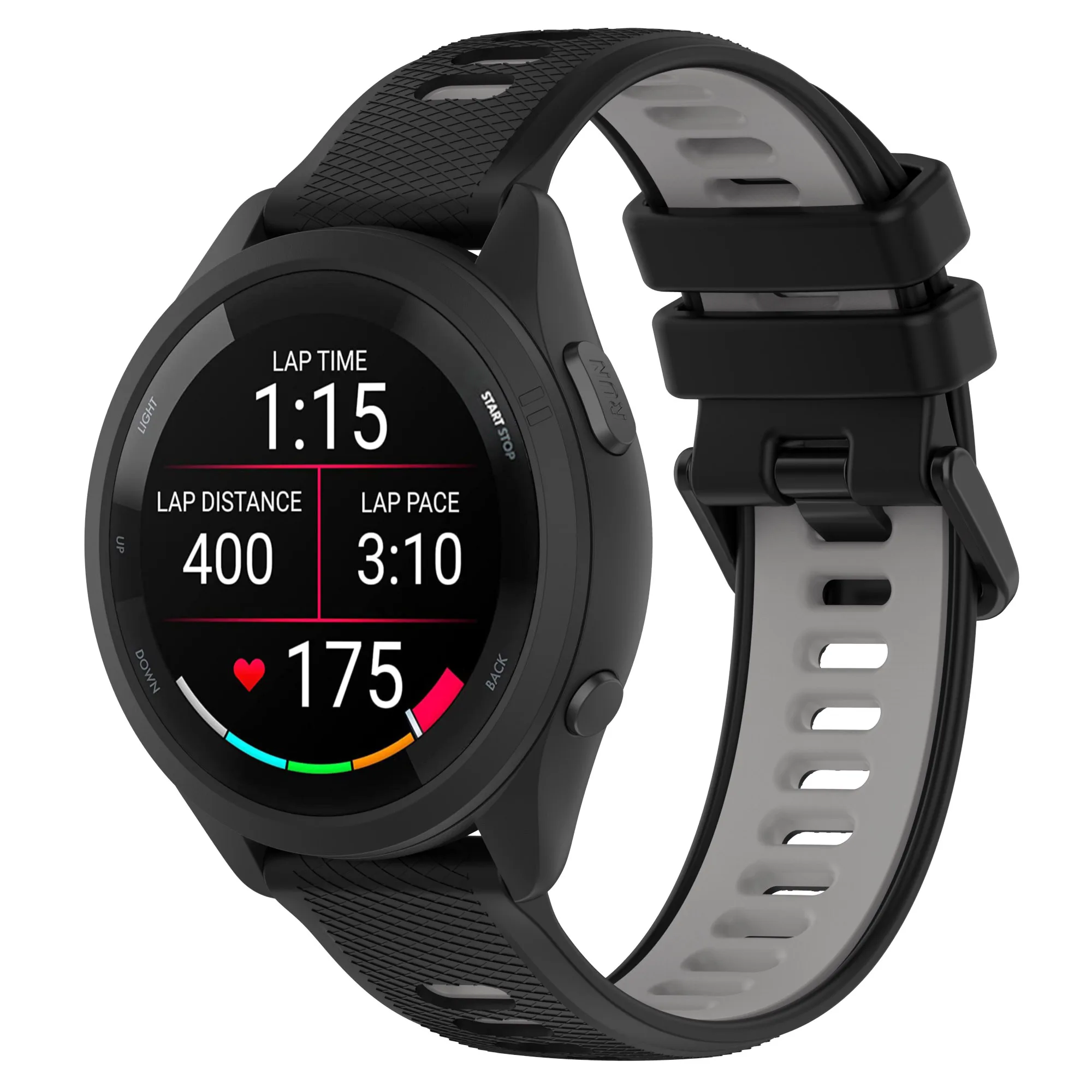 سيليكون شريط للرسغ للغارمين Forerunner 165 265S 265 255 255S 645 55 Vivoactive 5 Venu 3 3S 2 Plus سوار ساعة ذكية