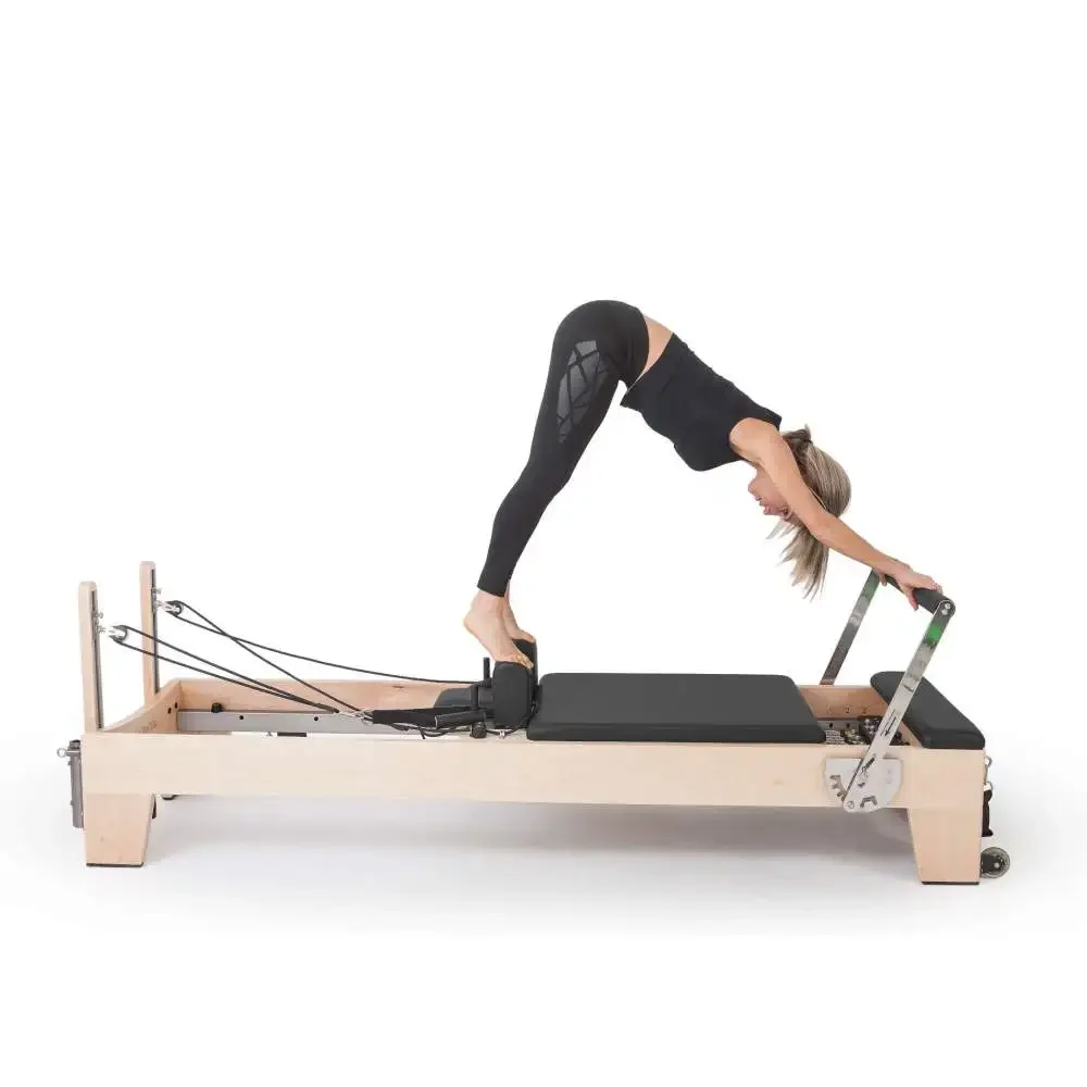 Oak wooden Body Building Home Fitness Equipment custom exercises Gym pilates Reformer