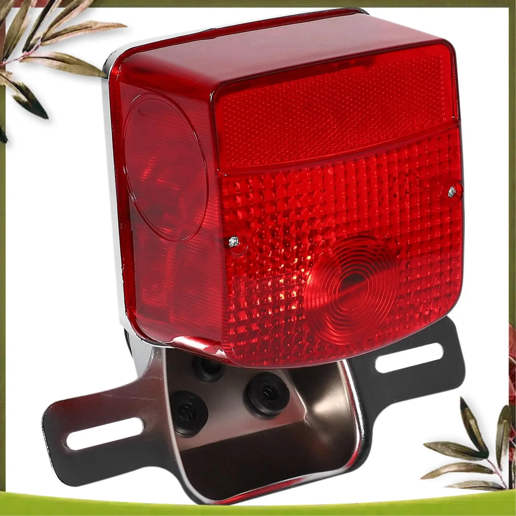 AB98-luz trasera de freno LED para motocicleta, luz de señal de giro para Suzuki GN125 125Cc GN125H HJ125-8