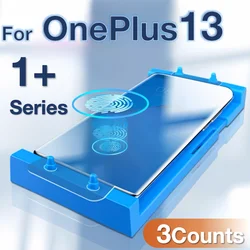 3Pcs For OnePlus 13 One Plus 1+ 13 12 11 12r 11r 10 9 8 Pro Ace2 Ace3 Screen Protector with Kit ,Not Tempered Glass