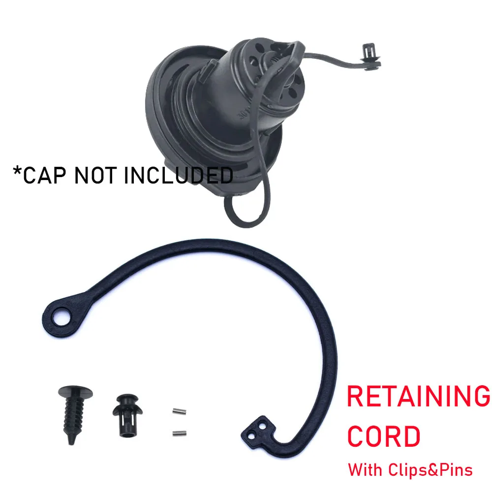 

Fuel Cap Cord Strap For Fiat 500 Punto Panda Stilo Ducato Doblo Cord With Clips And 2pin