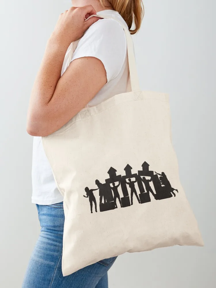 

Falsettos Sillhouette Tote Bag Women's bags sac pour femme Shopper handbag canvas tote