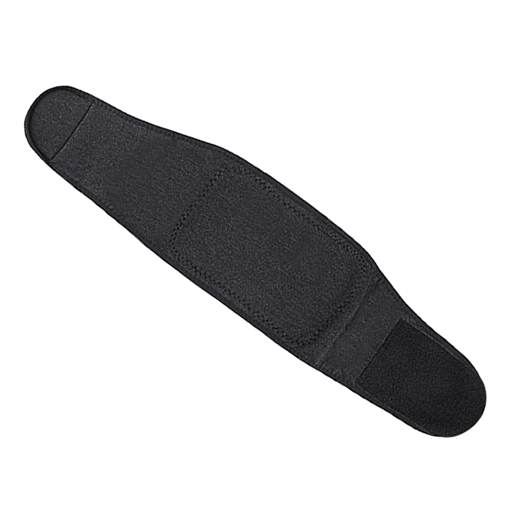 

Warm Waist Belt Black L Size Adjustable Lumbar Support Postpartum Sports Gym Wear resistant Daily Use Portable Breathing Health
