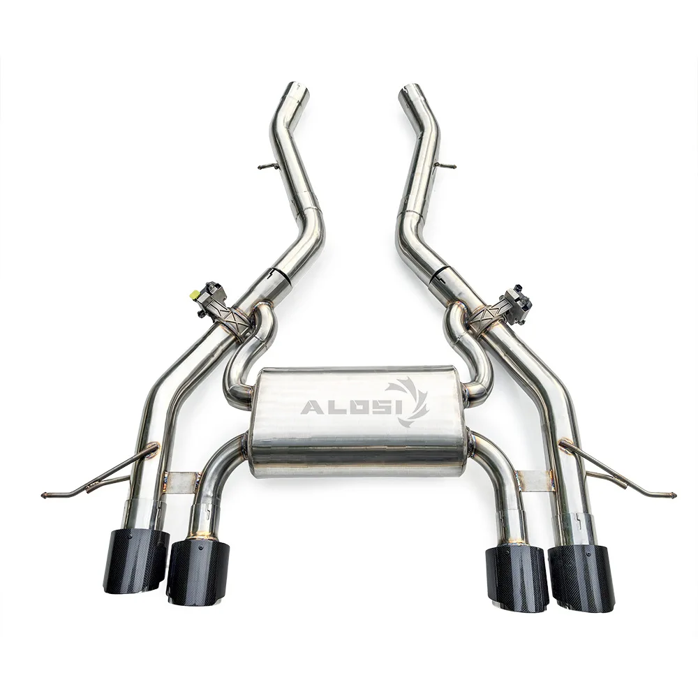 

Suitable for BMW M3/M4 G80/G82 3.0T 2019-2023 Catback exhaust tail section with valve