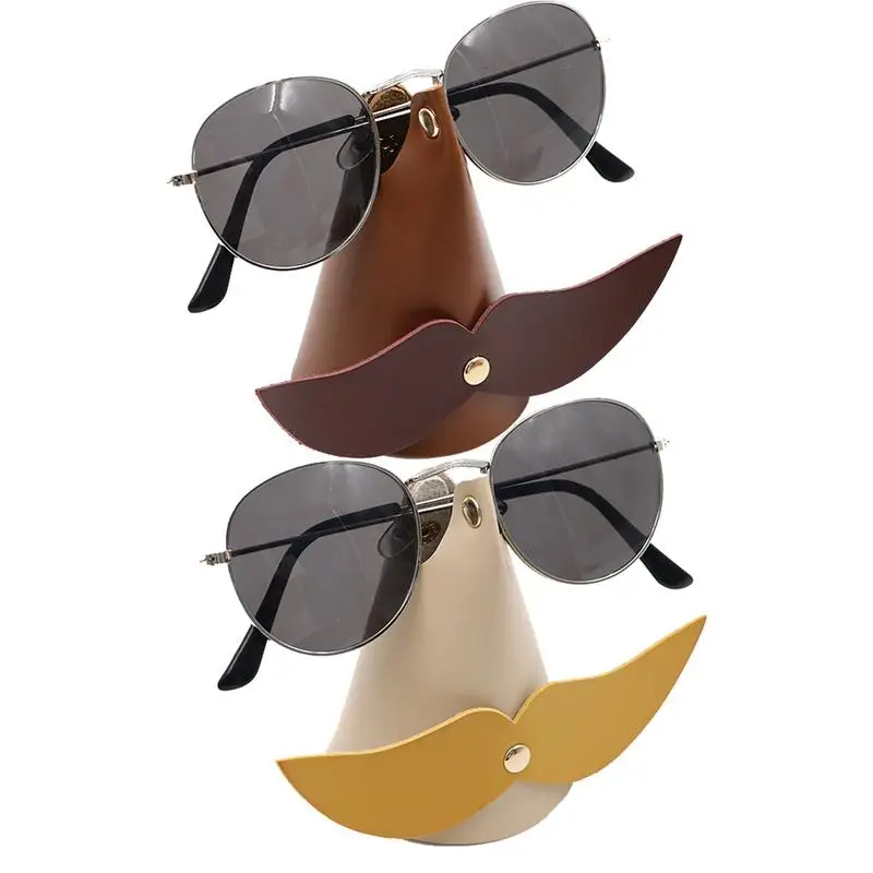 Creative Nose Shaped Eye Glasses Stand Mustache Glasses Holder Spectacle Shelf Organizer Mustache Sunglasses Holder Display rack