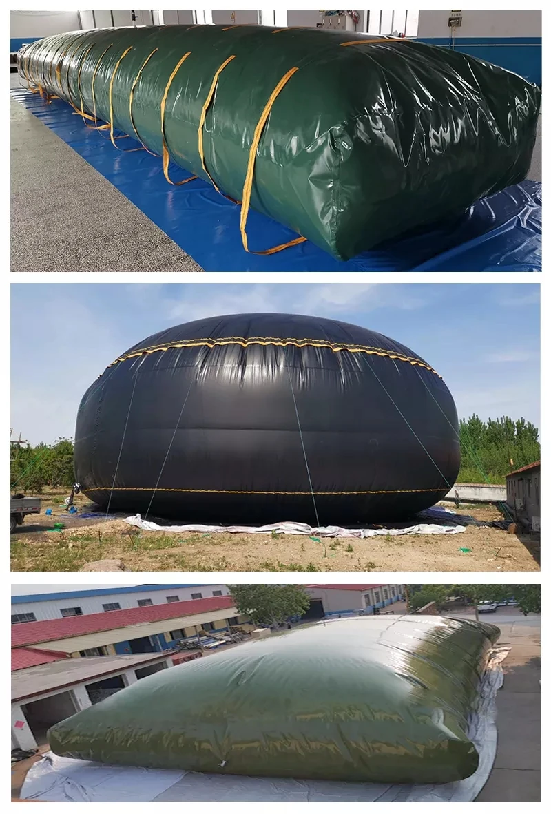 Collapsible PVC Water Storage Bladder - Tank, Portable & Durable Liquid Container