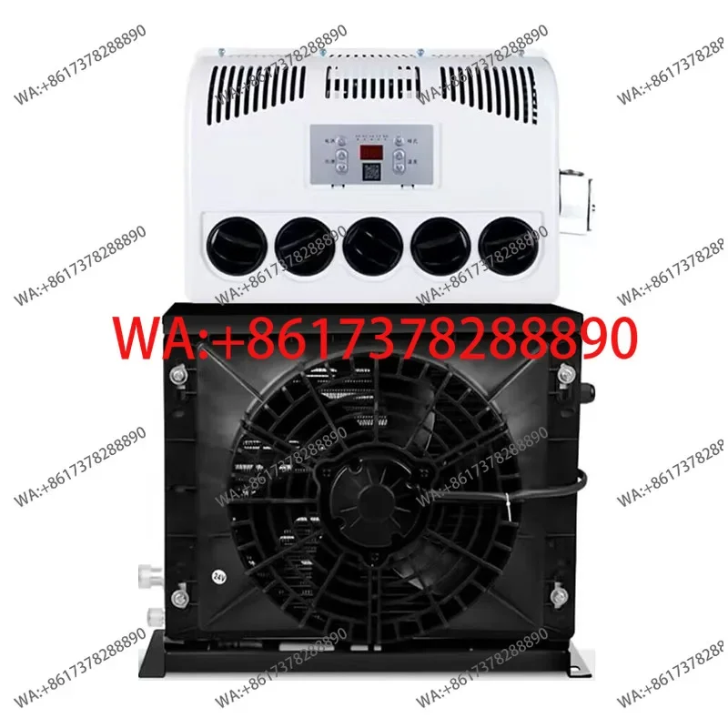 Modification car air conditioner 12V/24V Electric refrigeration integrated for buses truck,excavators,harvesters,agricultural