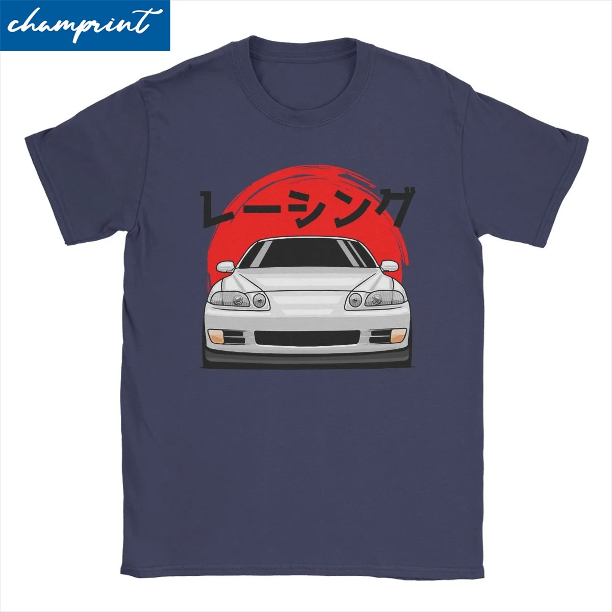 JDM Drift T Shirts Men Women's Cotton Novelty T-Shirt Crewneck Japanese Car Racing Race Tees Short Sleeve Clothing Printing