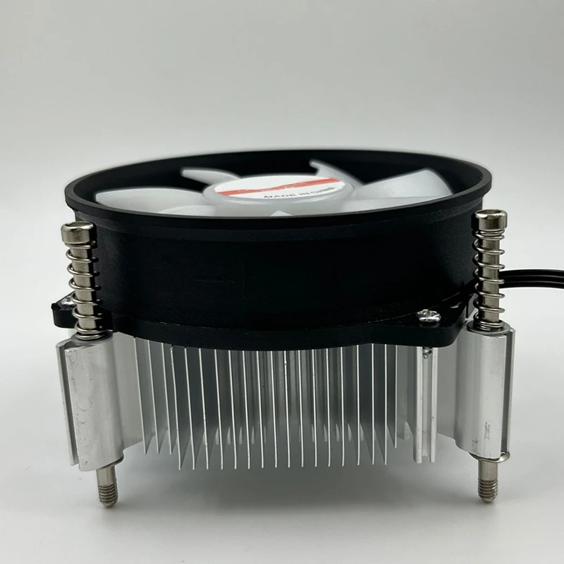 For 1156/1366 Computer Desktop Cpu Radiator Rgb Colorful Radiator Fan