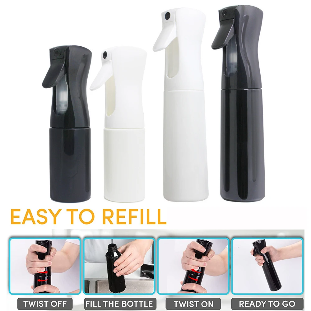 Spray Fles Voor Haar, planten Continue Mister Fijne Water Mist Voor Professionele Salons & Kappers 200Ml/300Ml Water Spray Fles