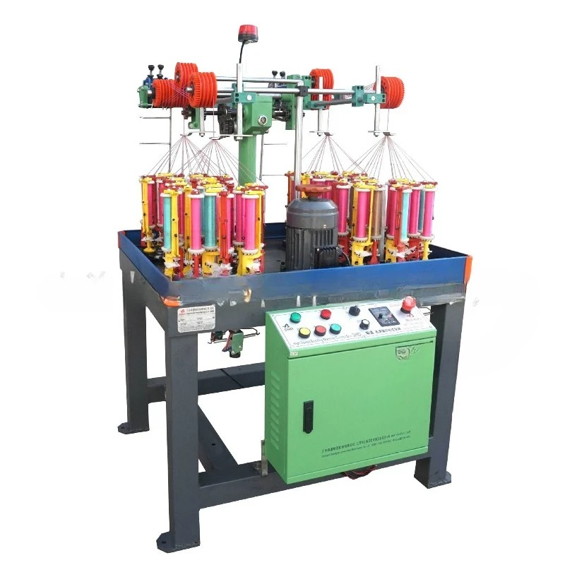 Gold and silver thread braiding machine 8 strands gold and silver rope 8 ingots high-speed braiding machine