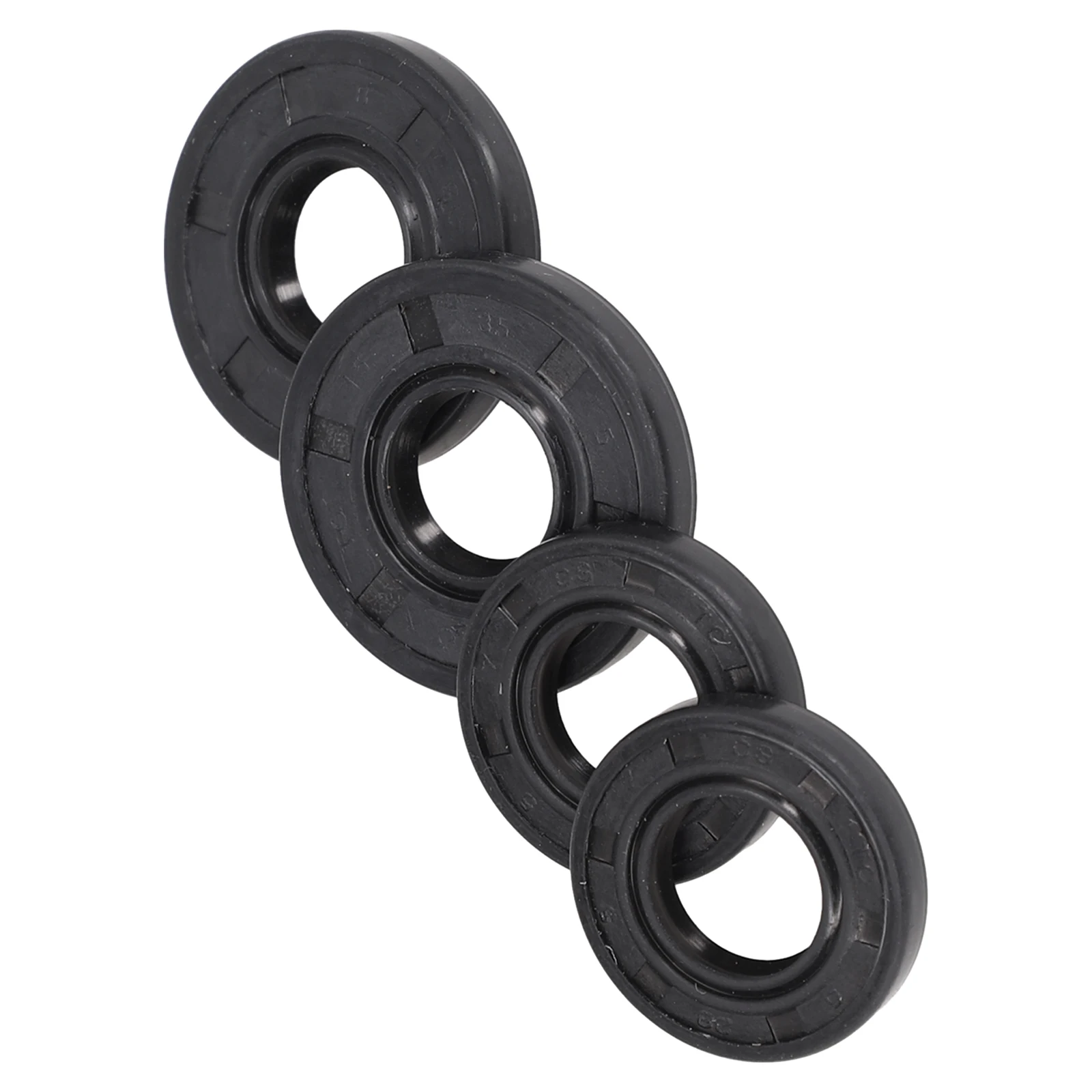 2 Sets for chainsaw Oil Seal Fuel Tank Vent Set For 4500 5200 5800 45cc 52cc 58cc Skeleton Gasket Chain Saw Garden Accessories