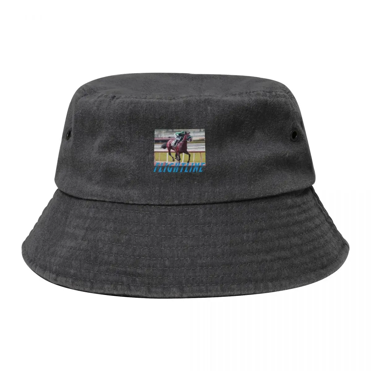 

Flightline - Horseracing Bucket Hat hard hat Visor Golf Women's Hats Men's