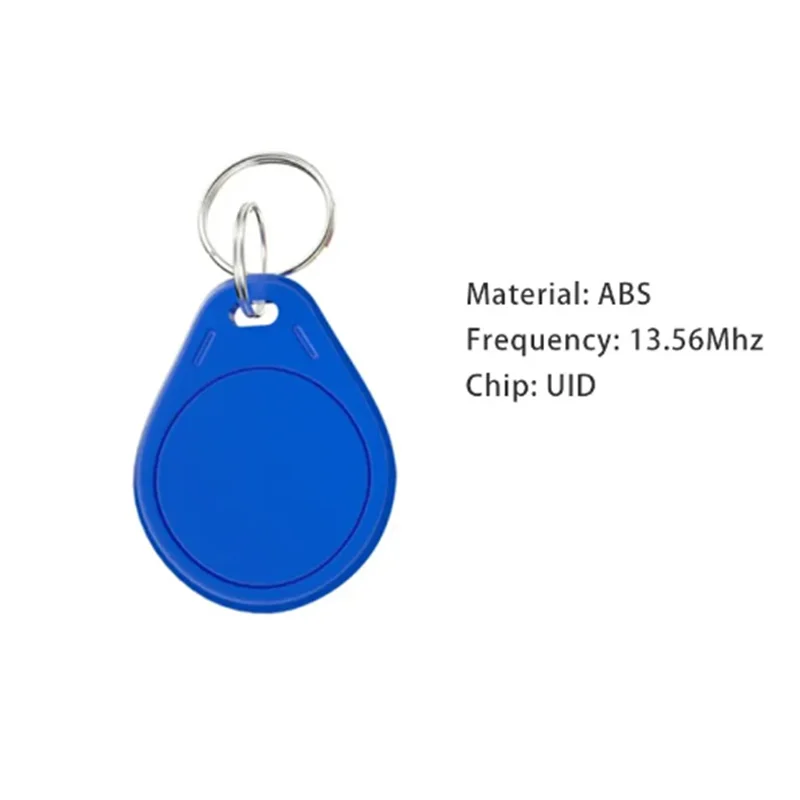 10pcs UID Fob 13.56MHz Writable IC Card Block 0 Sector Clone Changeable Smart Keyfobs Key Tags Card 1K S50 RFID Access Control