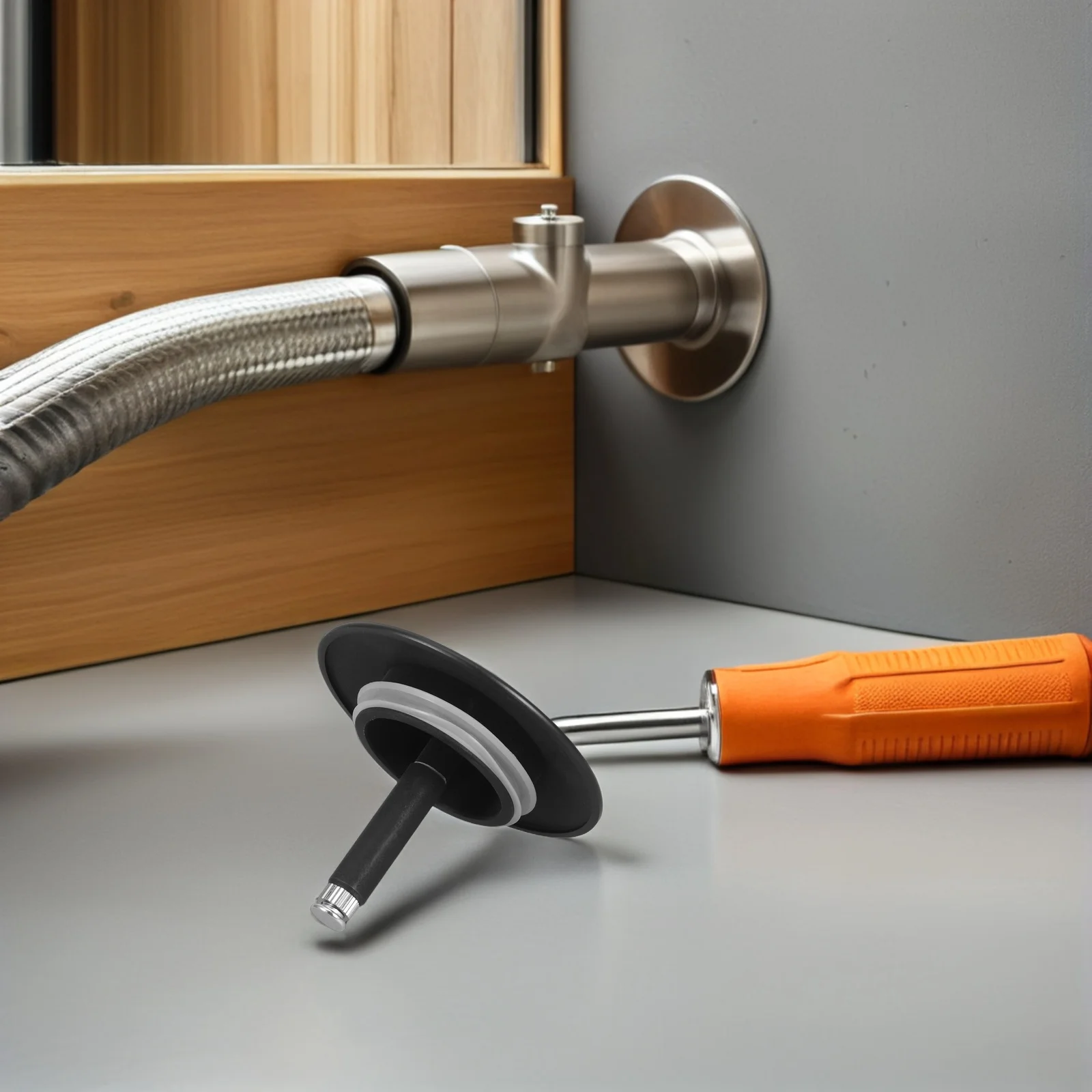 

Round Bathtub Drain Stopper Shower Tub Cover 70Mm Metal Hair Catcher Sink Plug Leak Prevention Shower Drain Replacement Floor