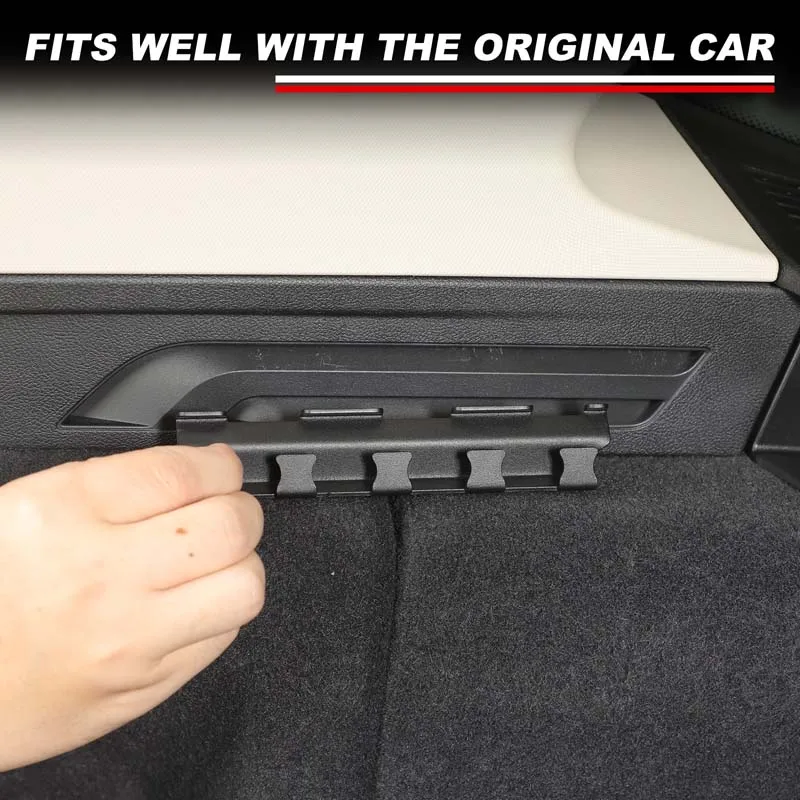 ل BMW X3 / G01 الجذع ظلة فتحة هوك الخلفي الجذع ظلة اكسسوارات الكربون الصلب 2 قطعة 2018 2019 2020 2021 2022 2023 #4