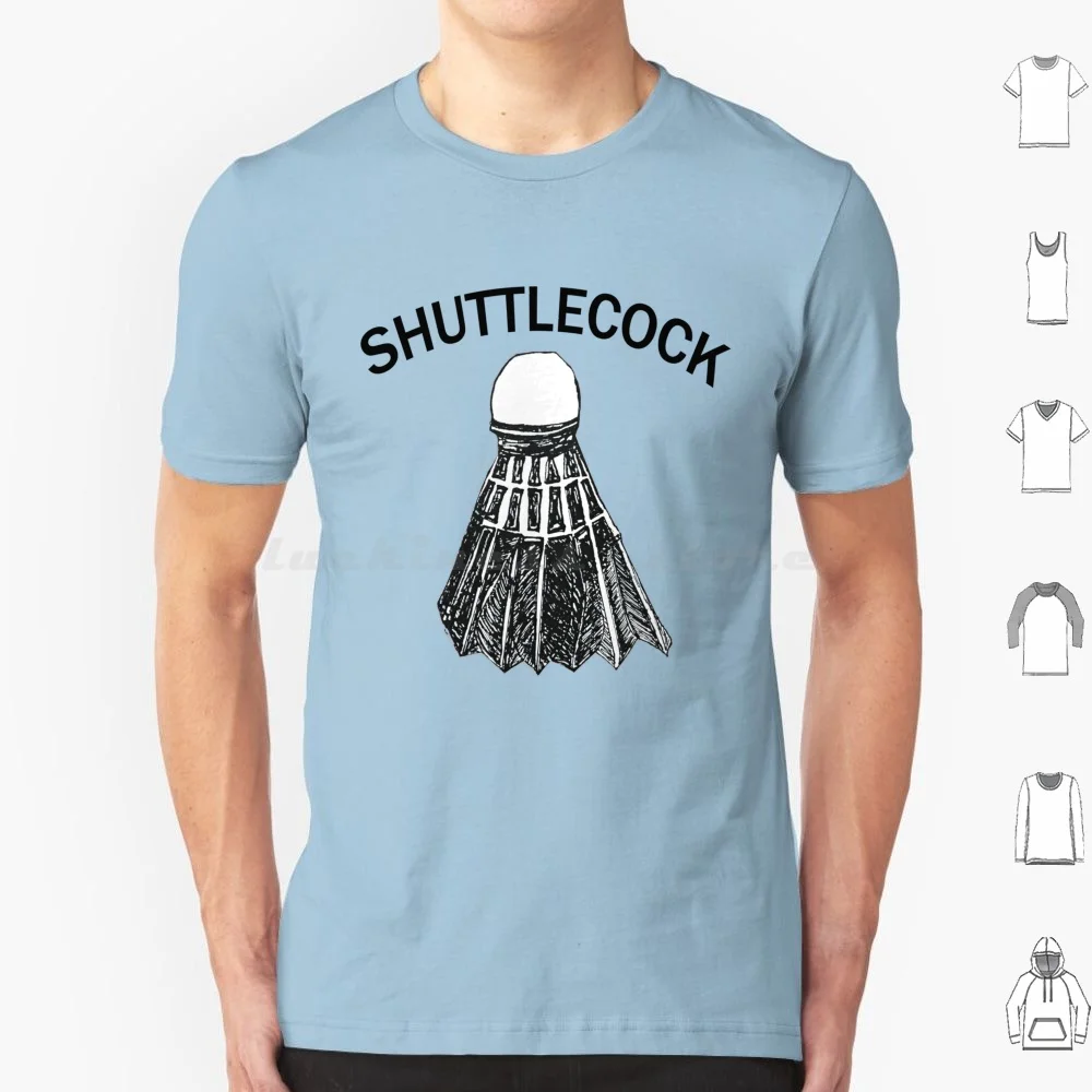 Shuttlecock T Shirt Big Size 100% Cotton Shuttlecock Badminton Badminton Shuttlecock Racquet Lawn Tennis