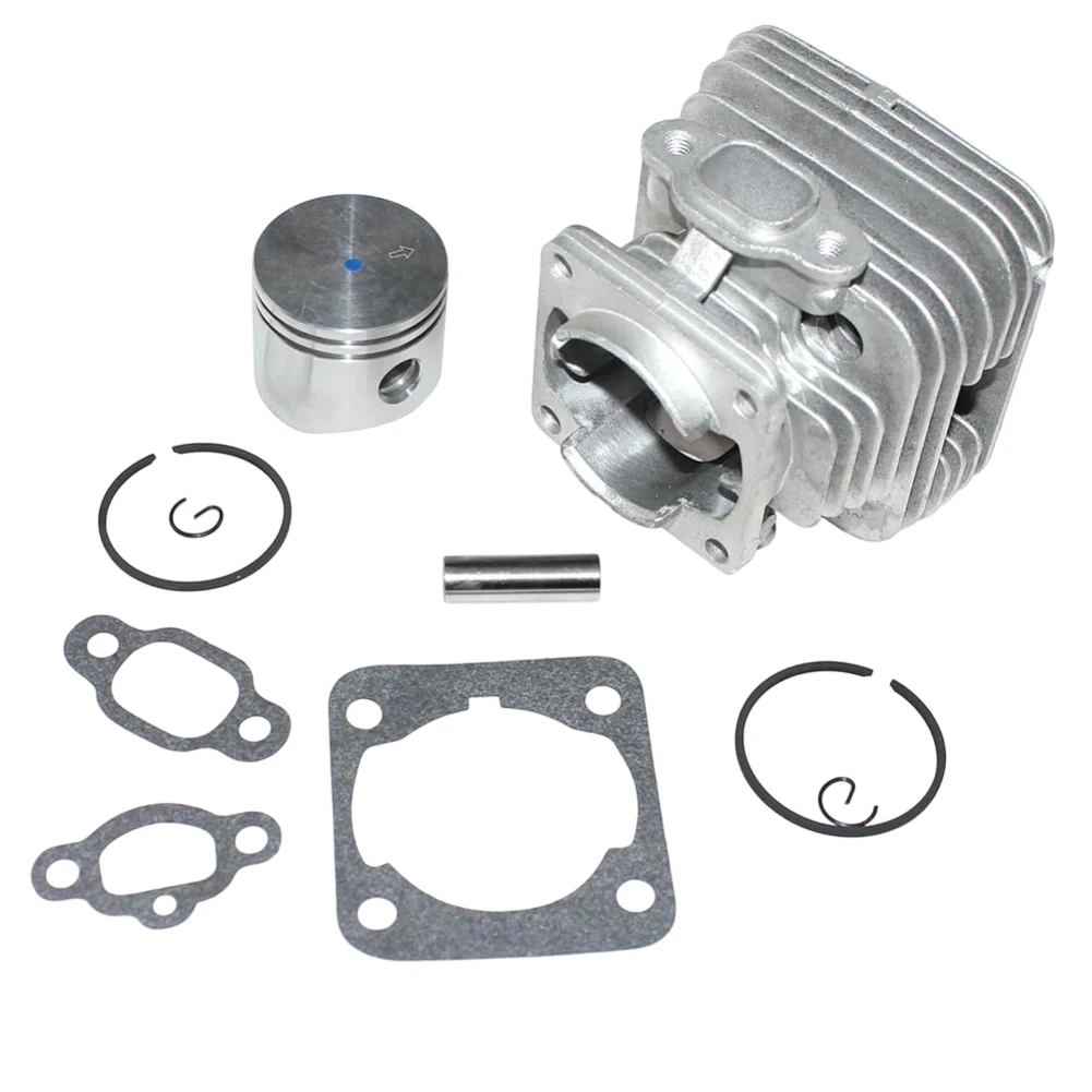 40mm Cylinder Piston Kit For Oleo-Mac 741, BC420T, BCF420 & More Replacement Parts For Garden Power Tools