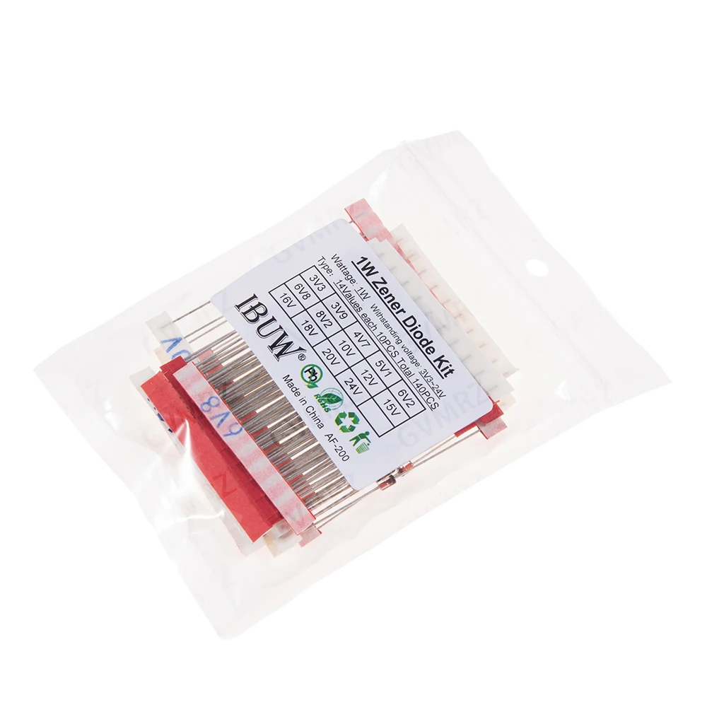 100PCS 1N4148 1N4007 1N5819 1N5399  8Values Schottky Diode Kit FR107 FR207 1N5408 1N5822 for Electronic Projects Rectification