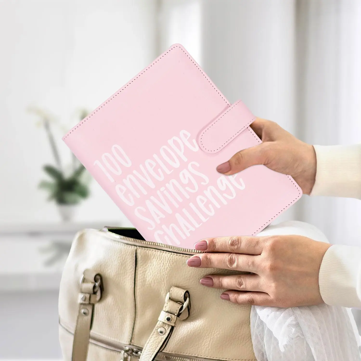 100 buste Money Saving Challenge Budget Binde per Budget Planner e risparmio di denaro-un modo facile e divertente per risparmiare $5,050