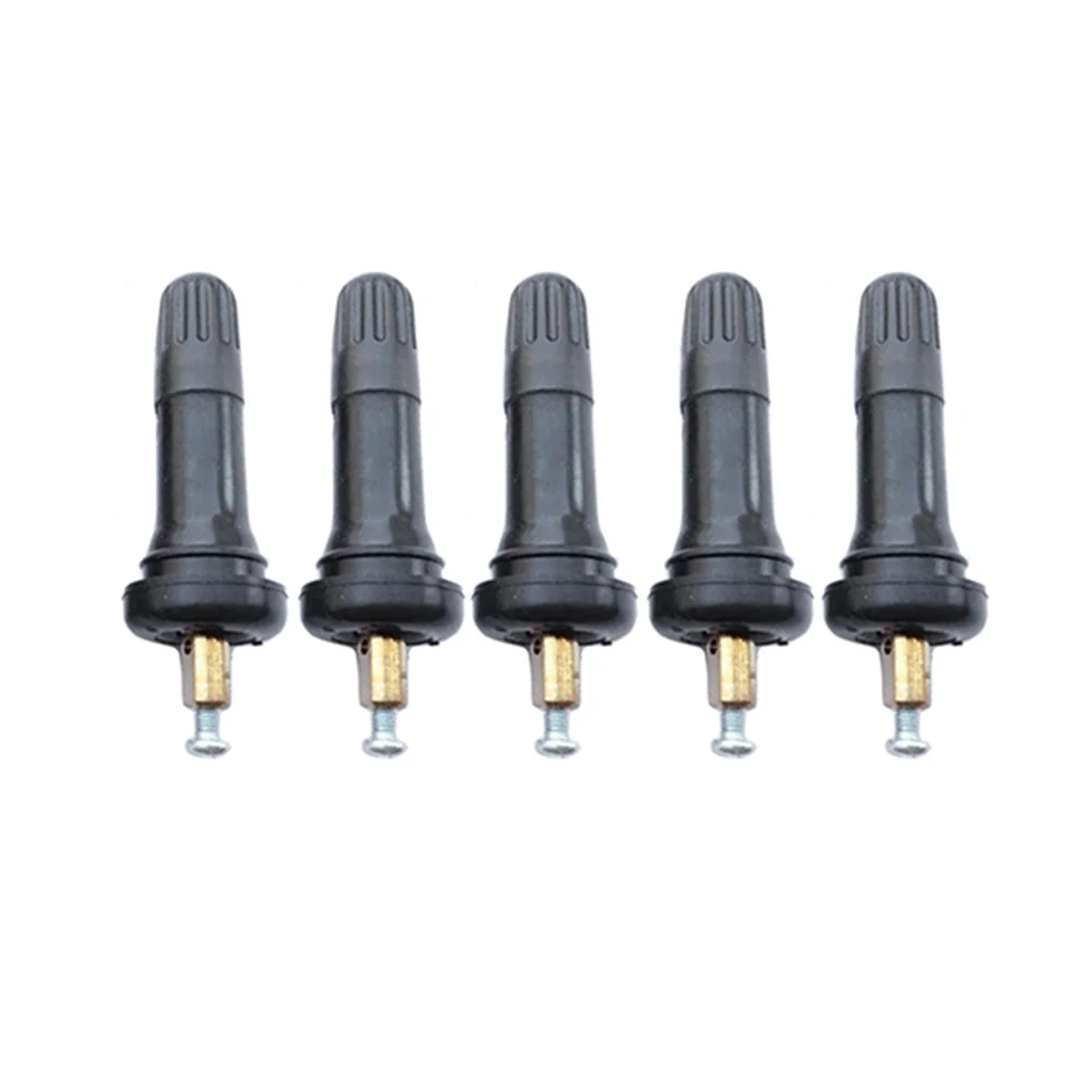 100 قطعة TPMS المضادة للانفجار عجلات صمام الجذعية الإطارات المفاجئة في المطاط نوع استشعار الضغط نظام مراقبة جديد #3