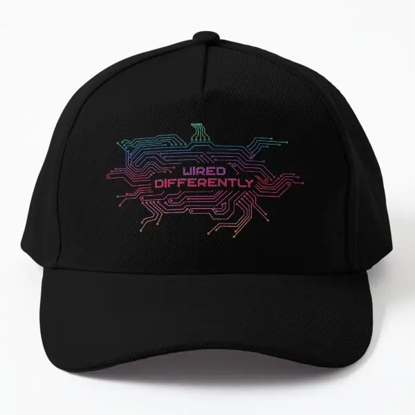 Wired Differently  Baseball Cap Hat Snapback Czapka Bonnet  Casquette Summer Spring  Boys Mens Women Printed Hip Hop Casual