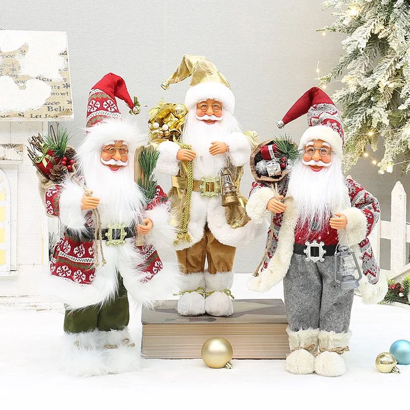 

Christmas Doll Christmas Tree Decorations Santa Claus Doll Hotel