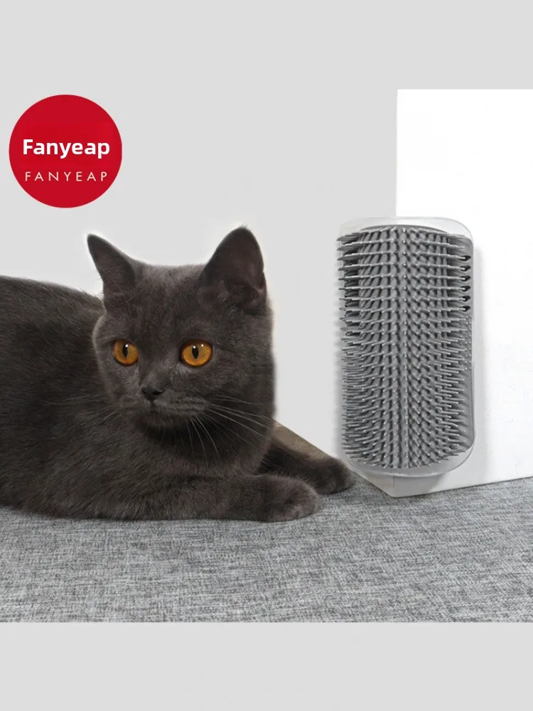 

Игрушка-когтеточка для углов стен с клейкой лентой, для стимуляции массажа головы и ухода за питомцами, со сменным внутренним элементом (не подходит для котят)