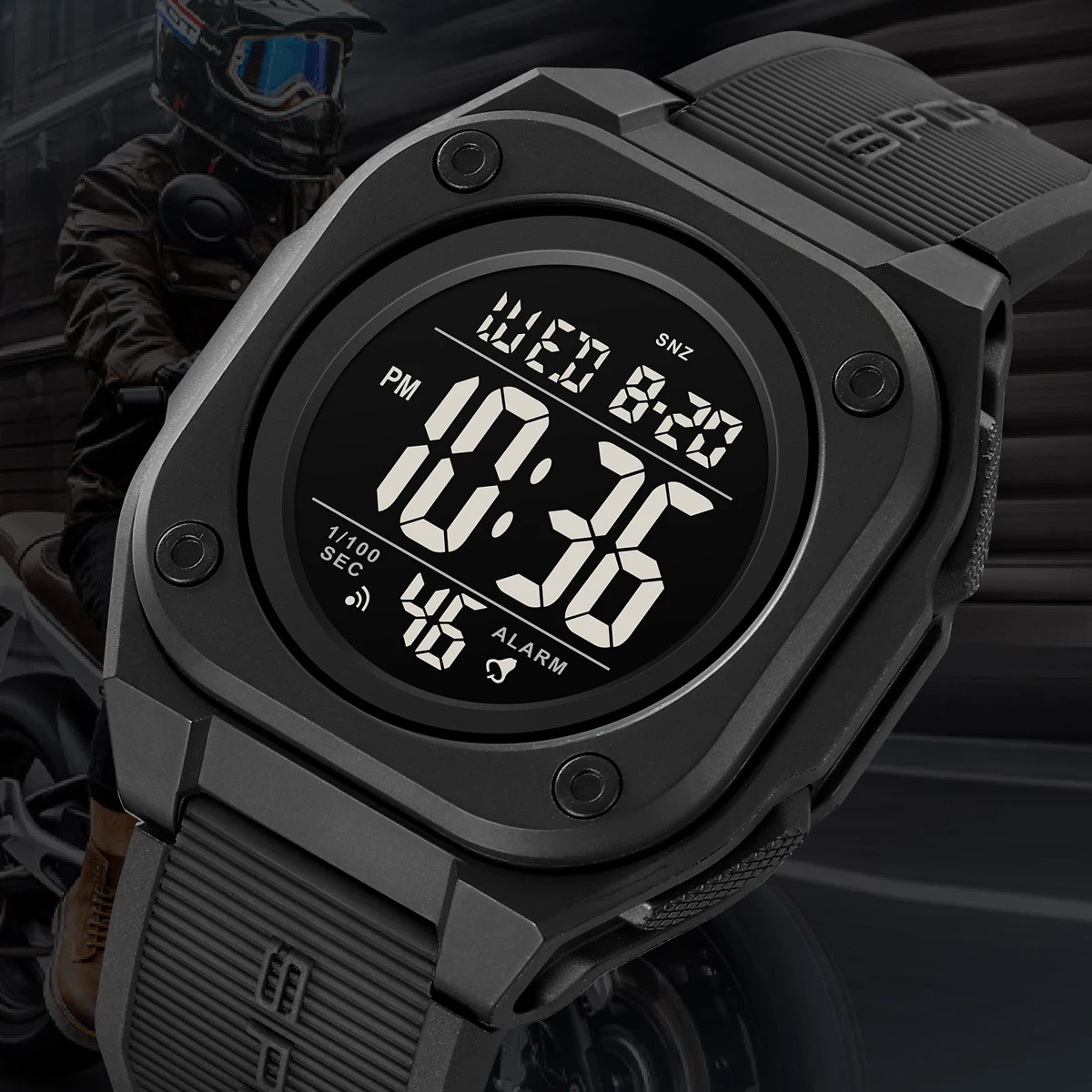 

Спортивные цифровые часы, мужские часы с подсветкой, шагомер, секундомер, наручные часы с обратным отсчетом, календарь, часы с расчета калорий