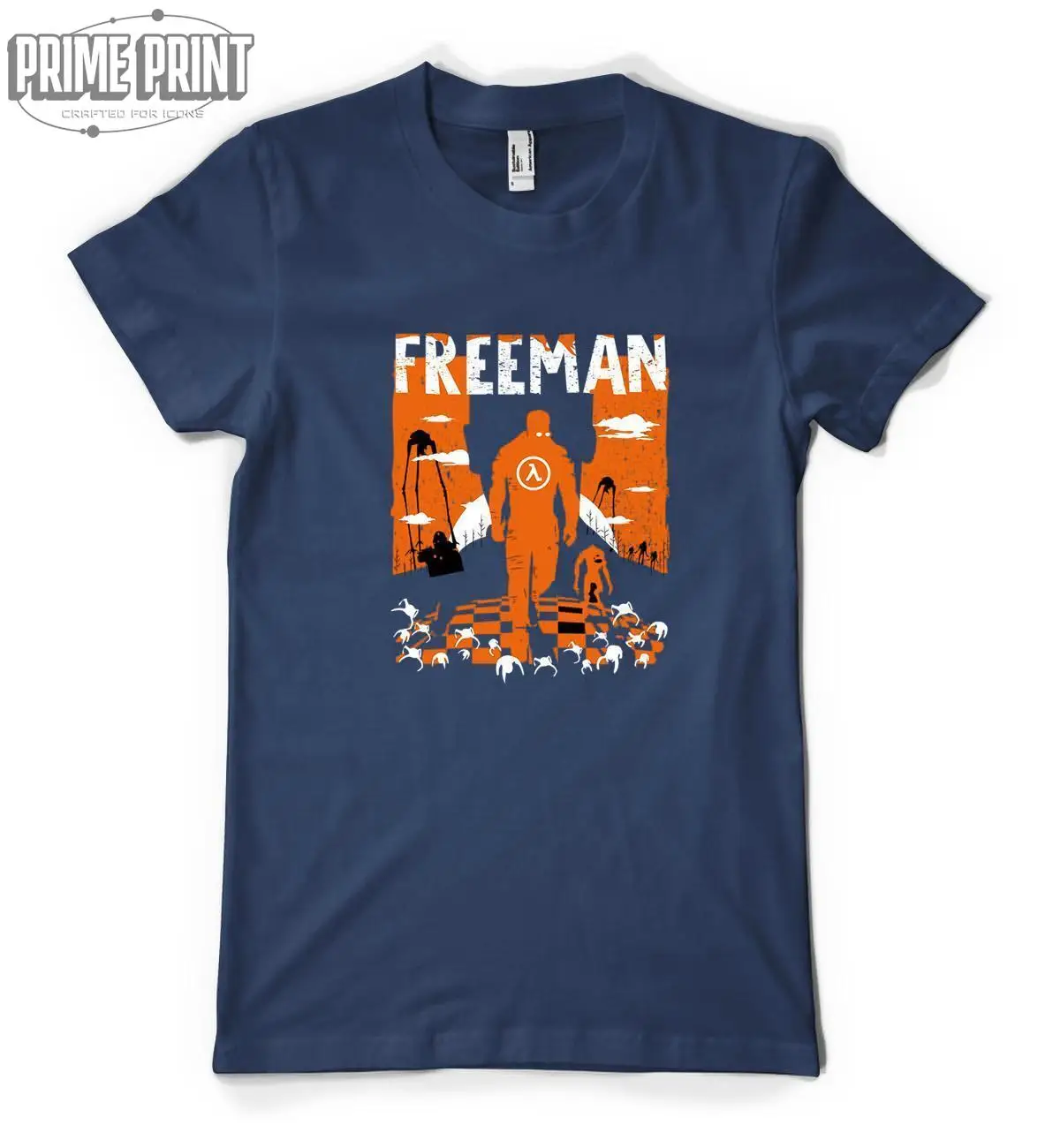 Half Life Freeman Thriller Gamer Gaming Personalised Unisex Adults T Shirt