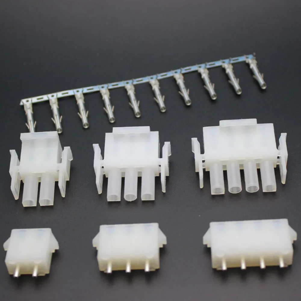 63080 2/3/4/5/6/9/12/15 Pin 6.3mm pitch electrical Plug connector sets,large current solid pin