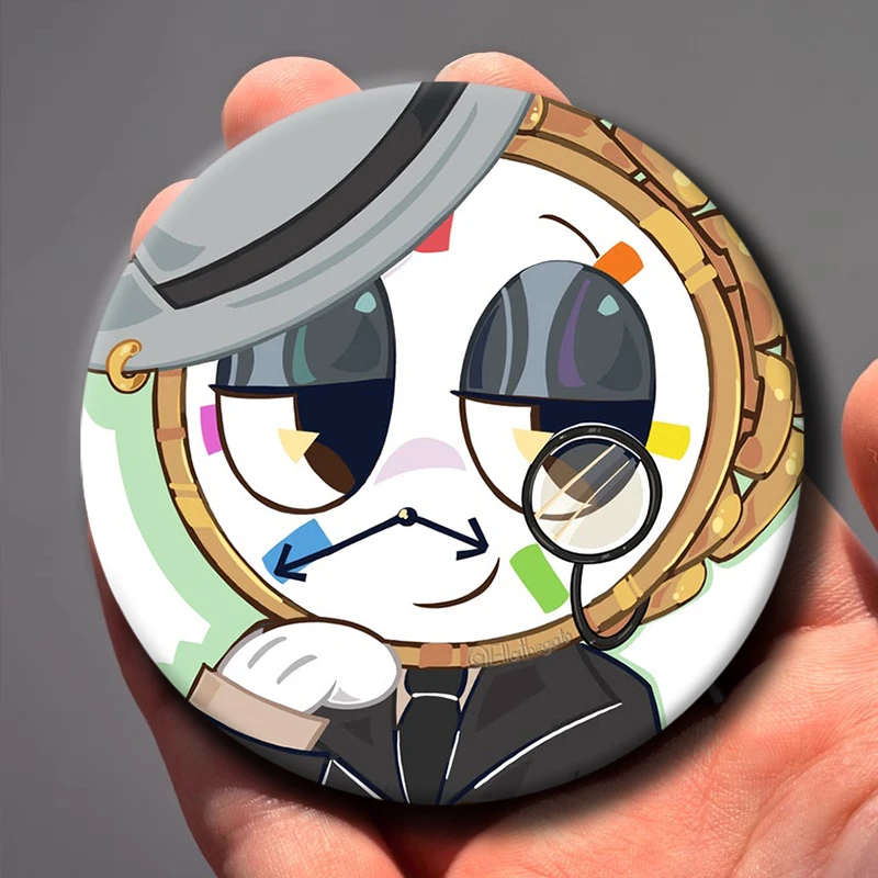 Cartoon Game Character Dyle Button Pin Badge Dyle Brooch Creative Badge for Backpack Clothes