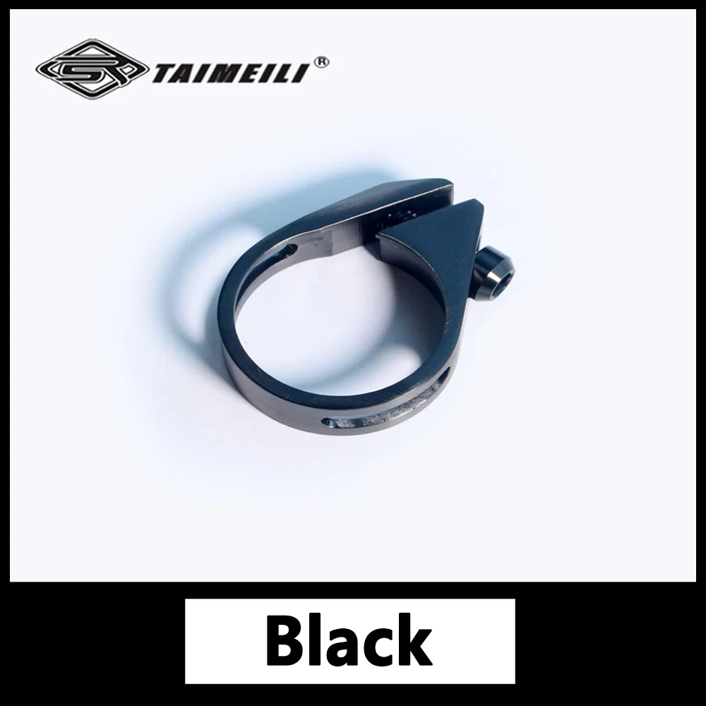 TAIMEILI Titanium alloy ultra light super hard seat tube clamp seat tube holder 31.8 34.9