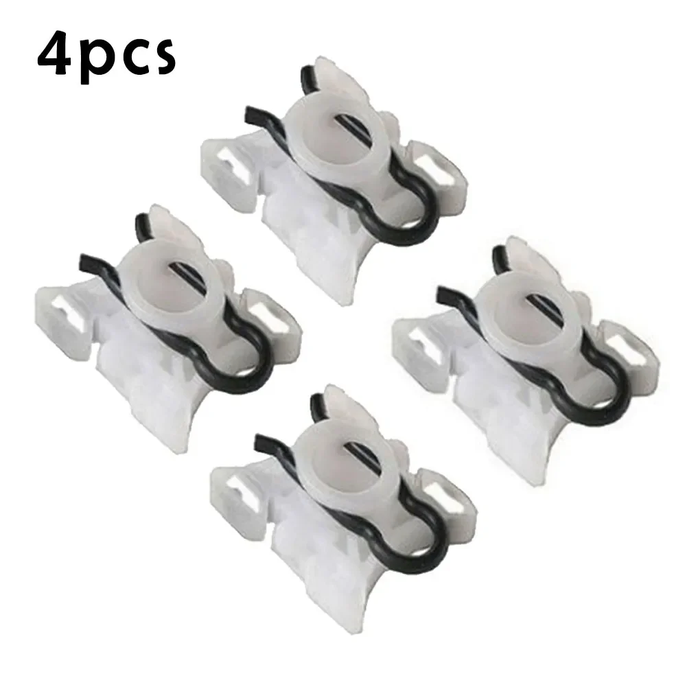 4pcs Car Door Window Lifter Clips Rail Sliding Replacements For BMW E36 E32 E34 Car Front Window Regulator Car Accessories